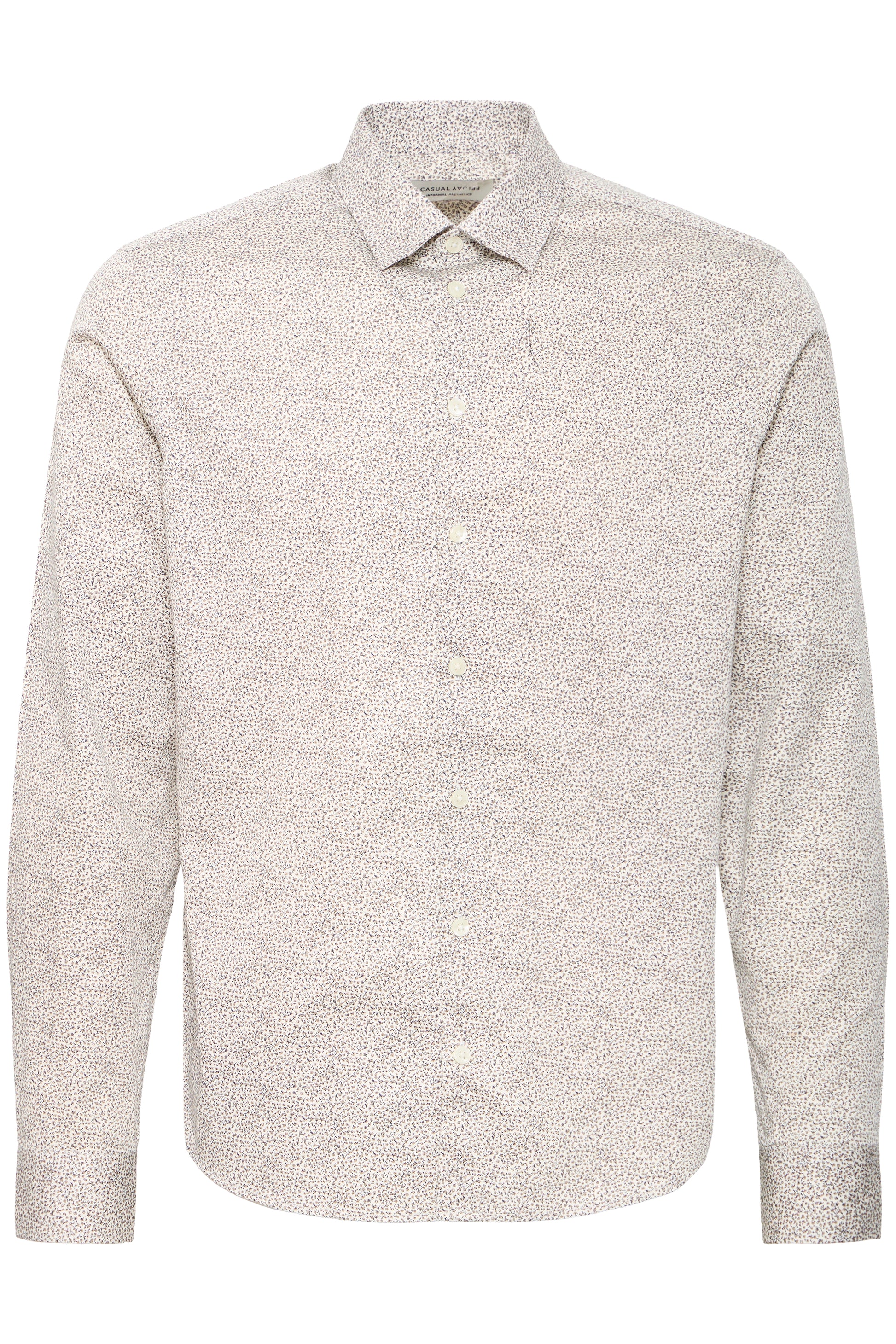 CASUAL FRIDAY NILO FLORAL DRESS SHIRT - ROASTED CASHEW