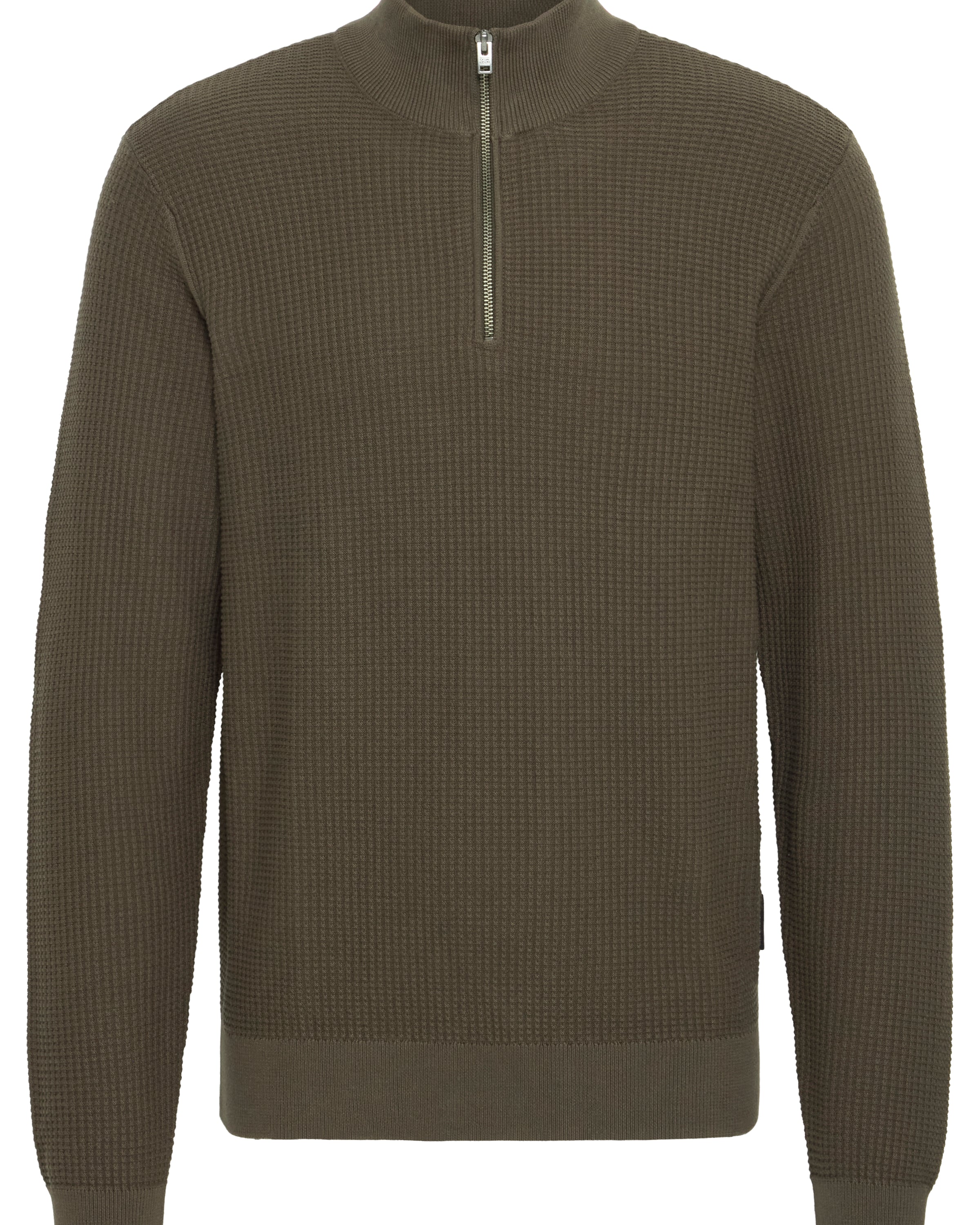 CASUAL FRIDAY VISTI ZIP PULLOVER - BLACK OLIVE