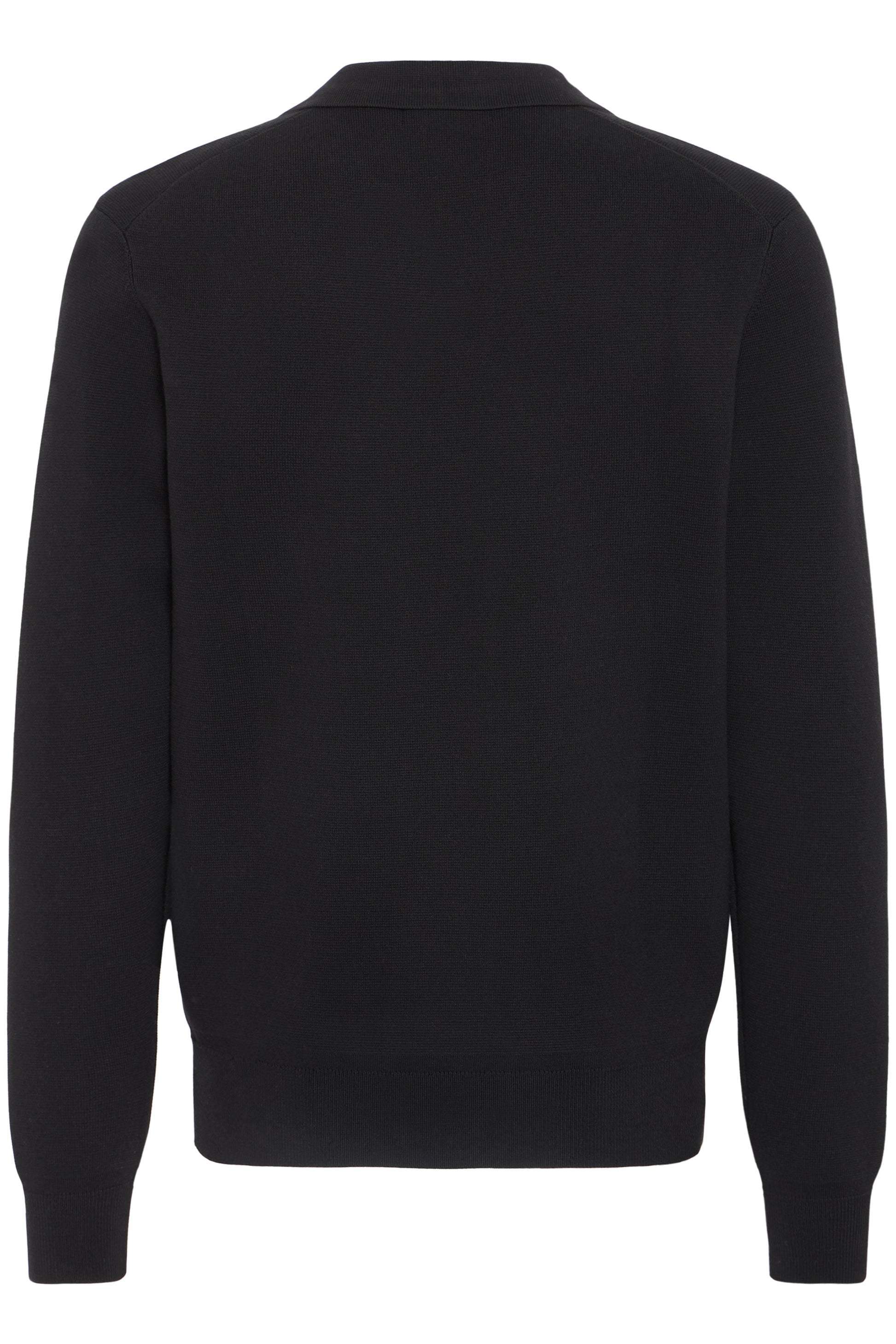 CASUAL FRIDAY DAHL V NECK PULLOVER - BLACK