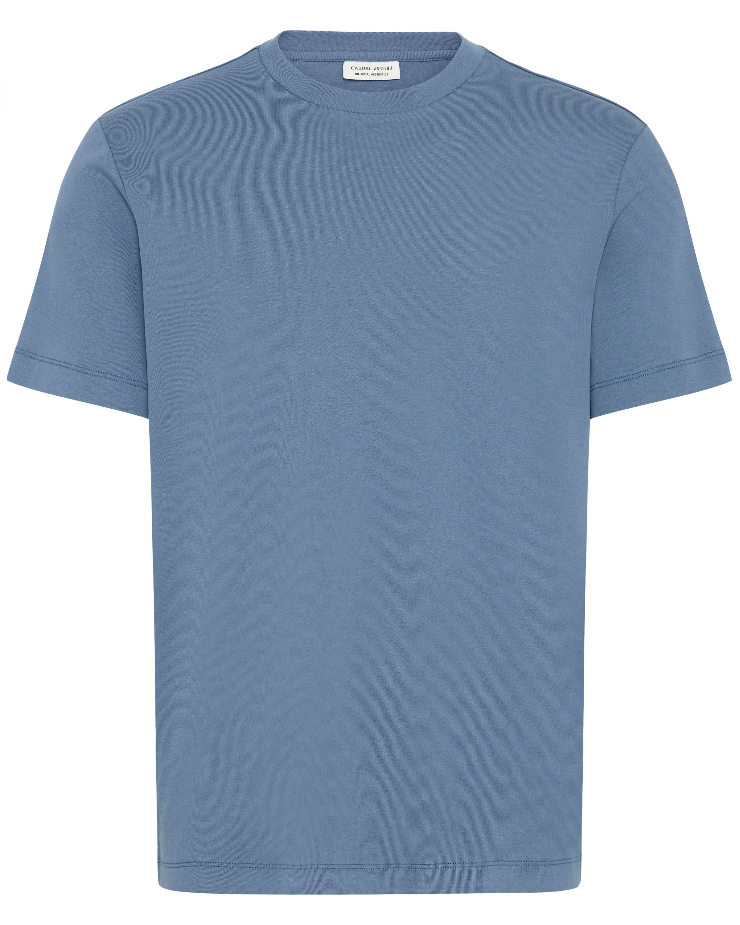 CASUAL FRIDAY GUSTAV CREW NECK TEE - BERING SEA
