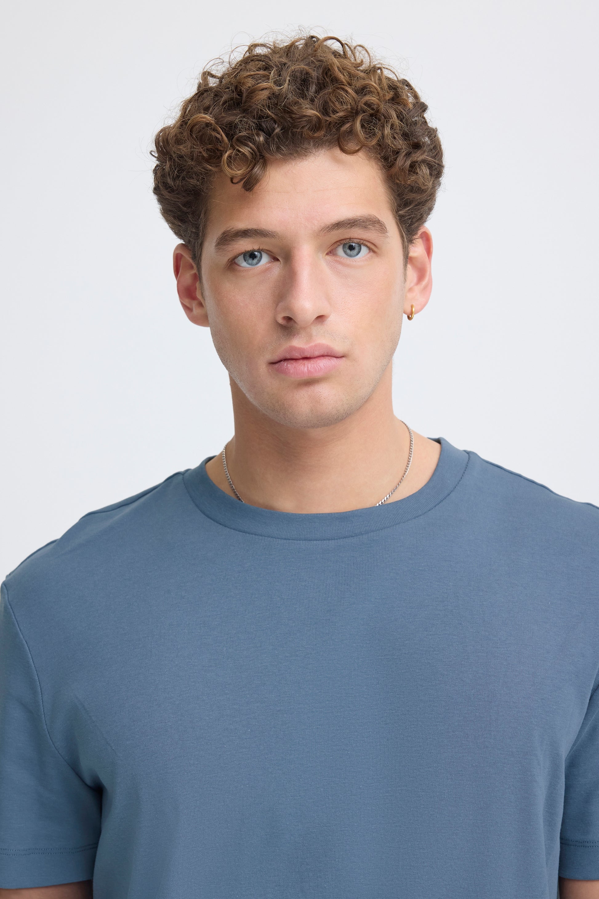 CASUAL FRIDAY GUSTAV CREW NECK TEE - BERING SEA