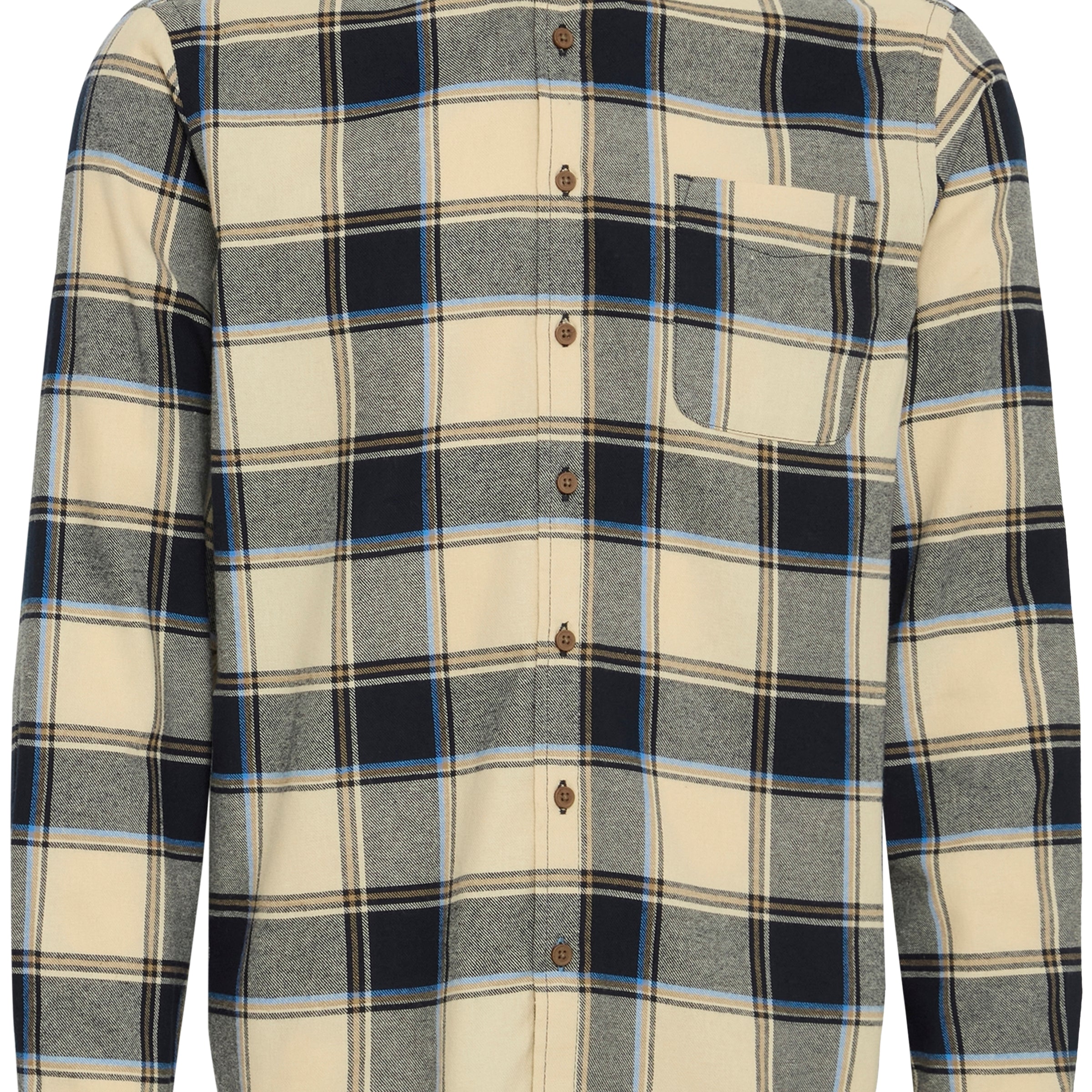 BLEND HAG PLAID BUTTON DOWN - SALUTE