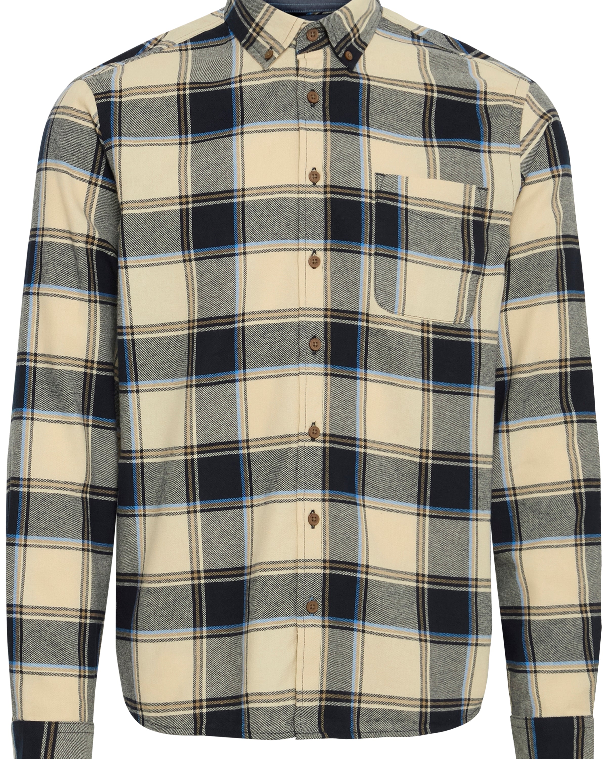 BLEND HAG PLAID BUTTON DOWN - SALUTE