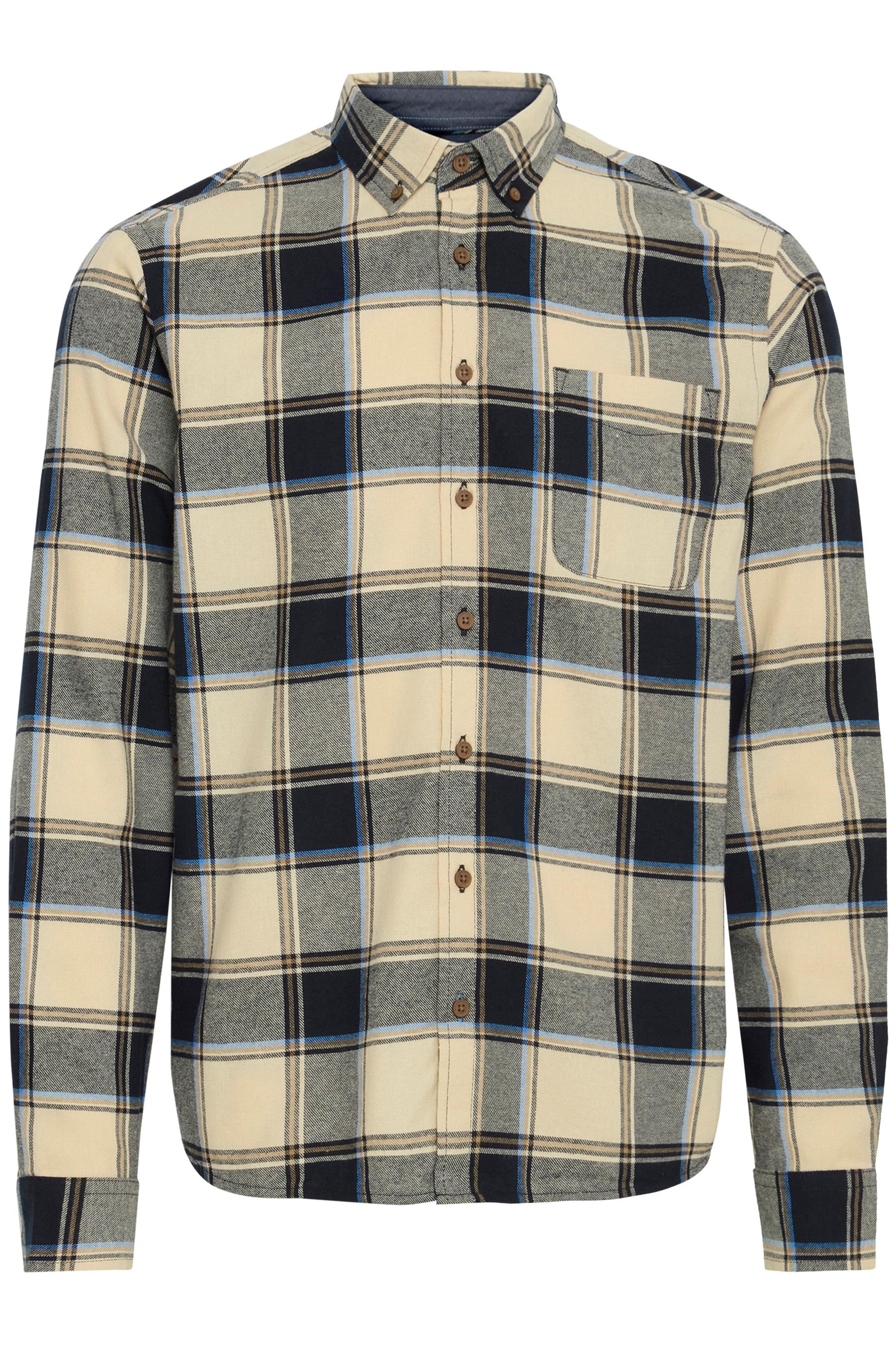 BLEND HAG PLAID BUTTON DOWN - SALUTE