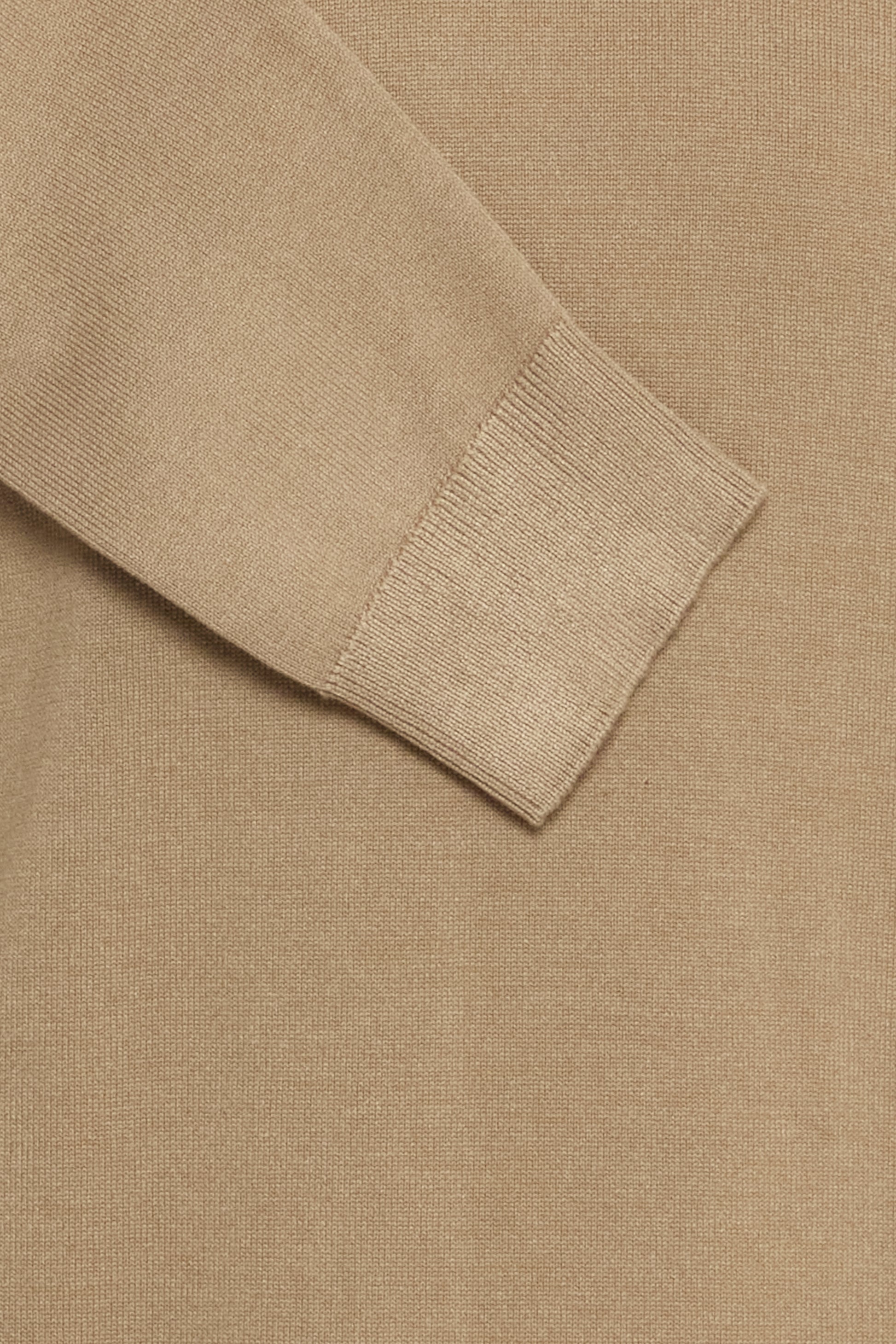 DAN KNIT CREW NECK PULLOVER - SEPIA TINT