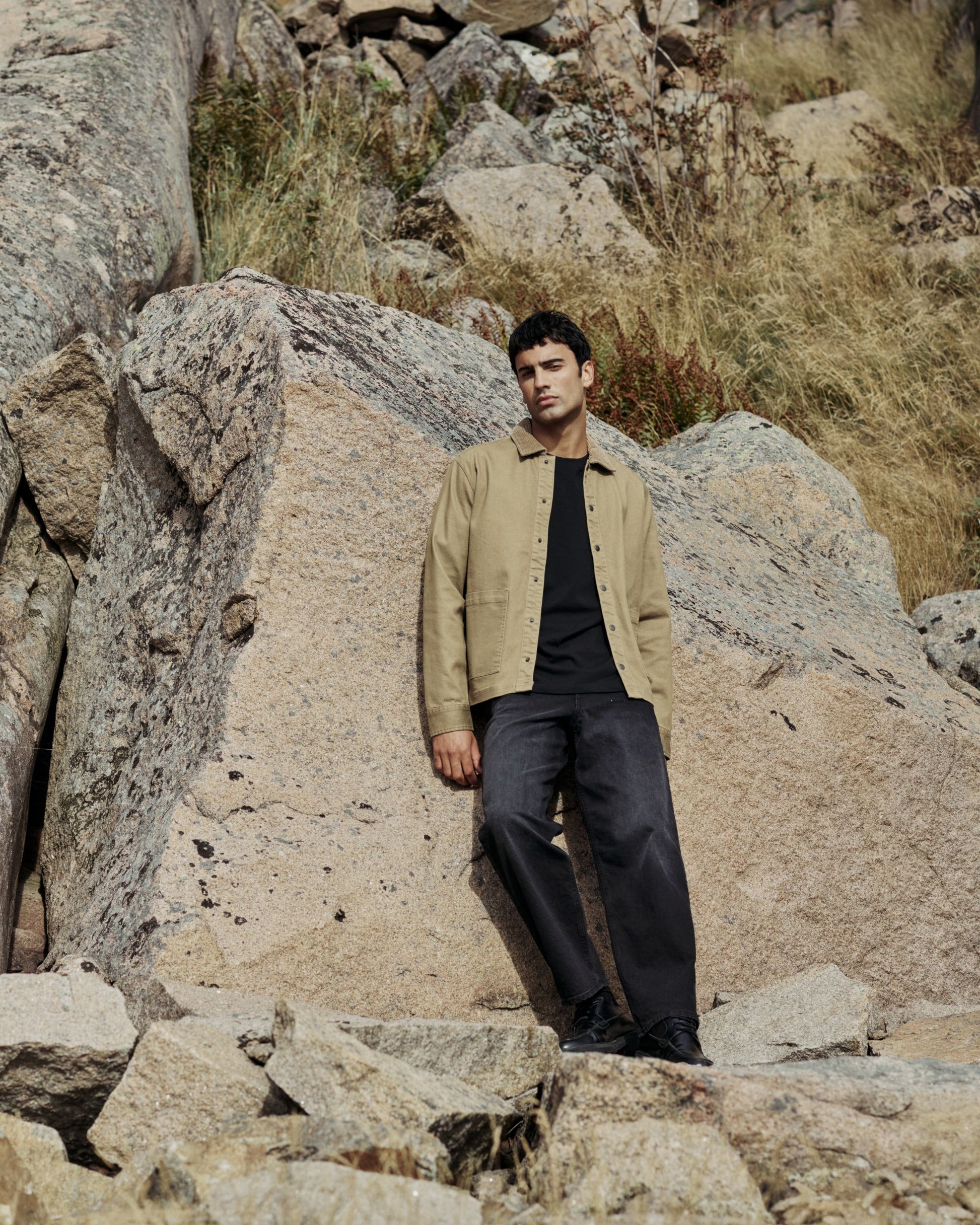 BLEND HELKIN BARN JACKET - SEPIA TINT