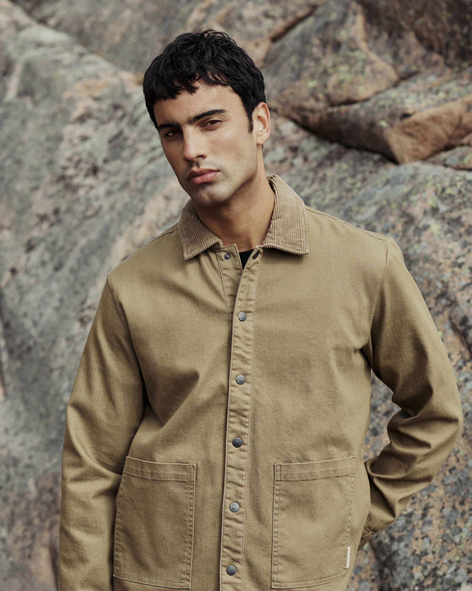 BLEND HELKIN BARN JACKET - SEPIA TINT