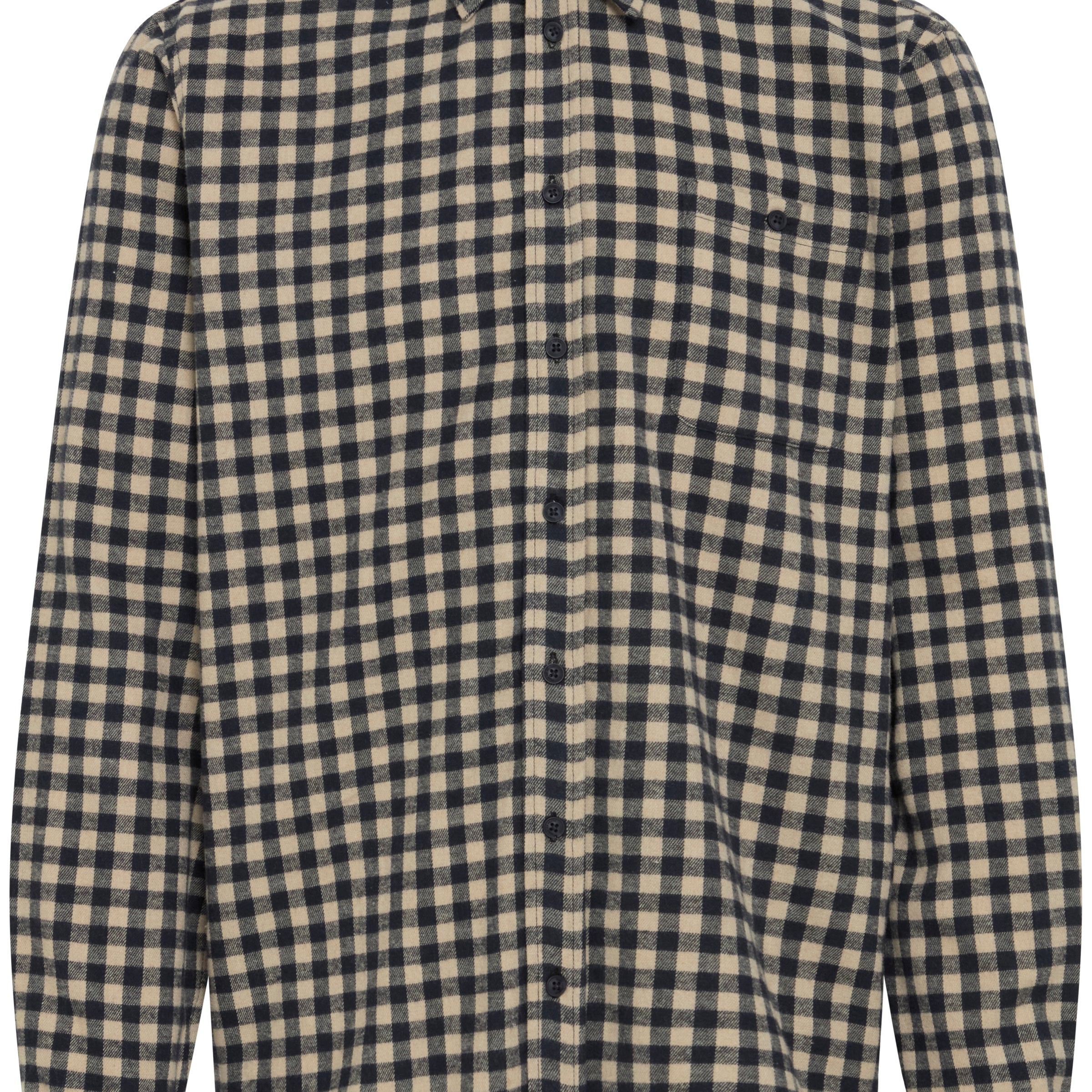 BLEND AUGO CHECK BUTTON DOWN - FOREST NIGHT