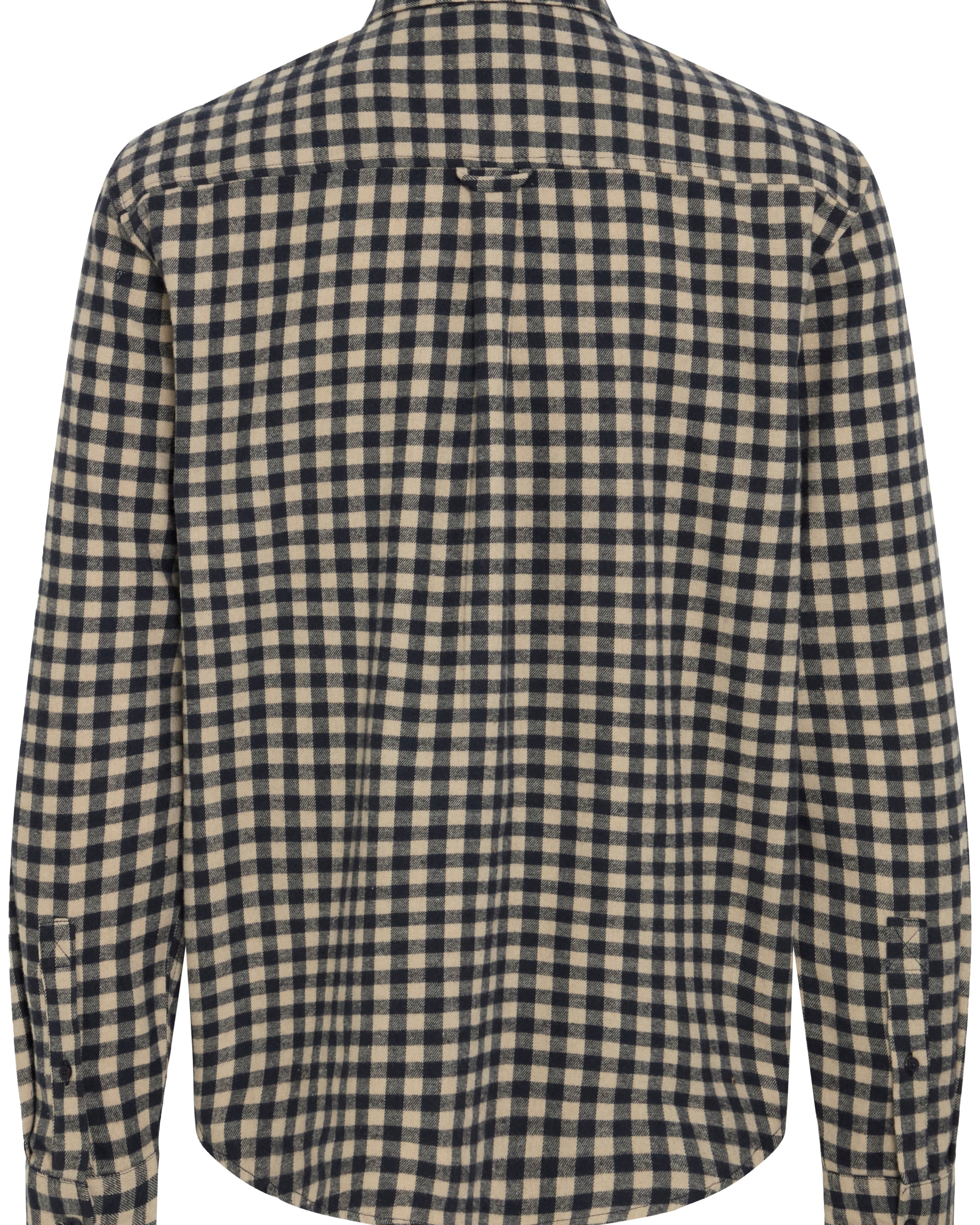 BLEND AUGO CHECK BUTTON DOWN - FOREST NIGHT