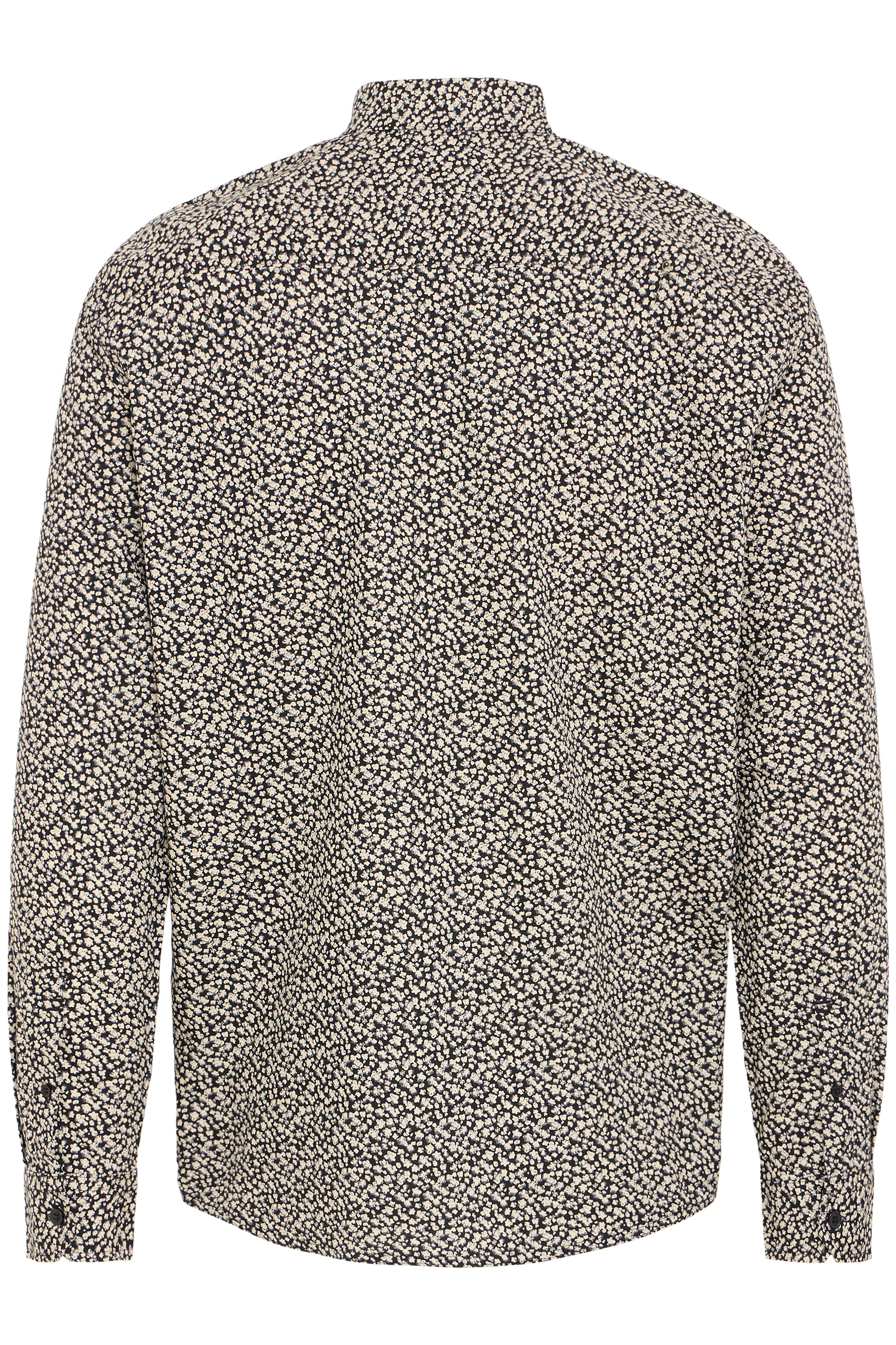 BLEND AVID PRINTED DRESS SHIRT - BLACK BEAUTY