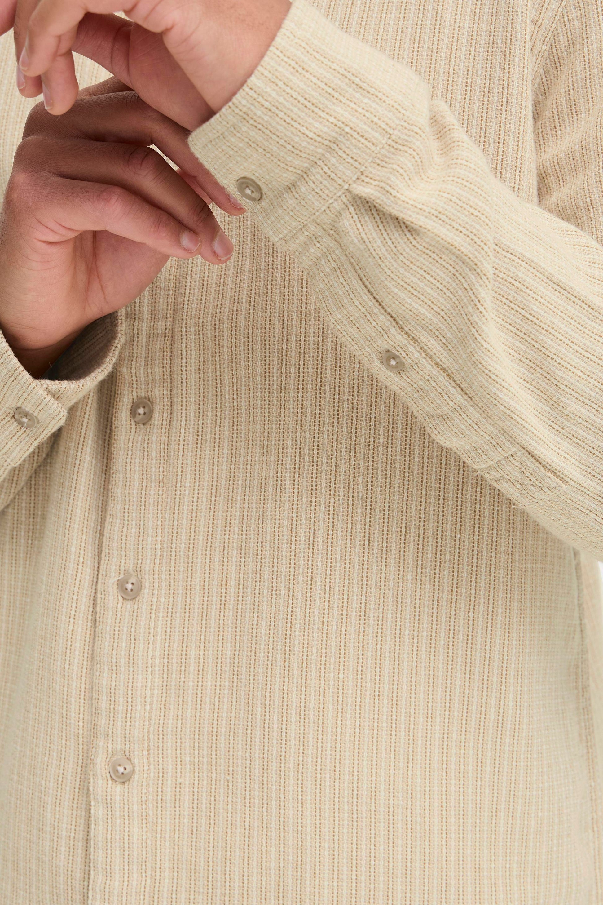 BLEND ARTO STRUCTURED SHIRT - SALUTE