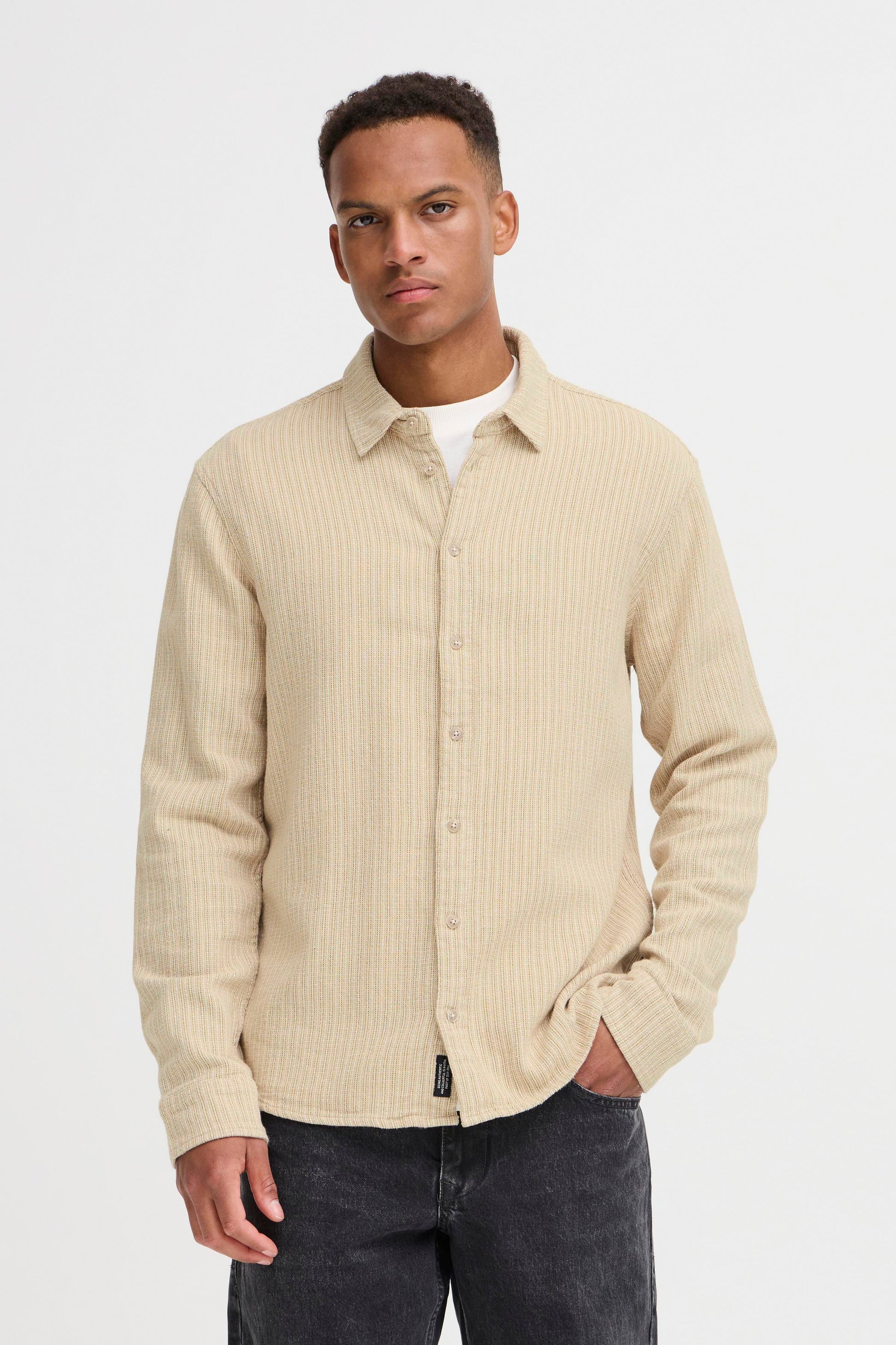 BLEND ARTO STRUCTURED SHIRT - SALUTE