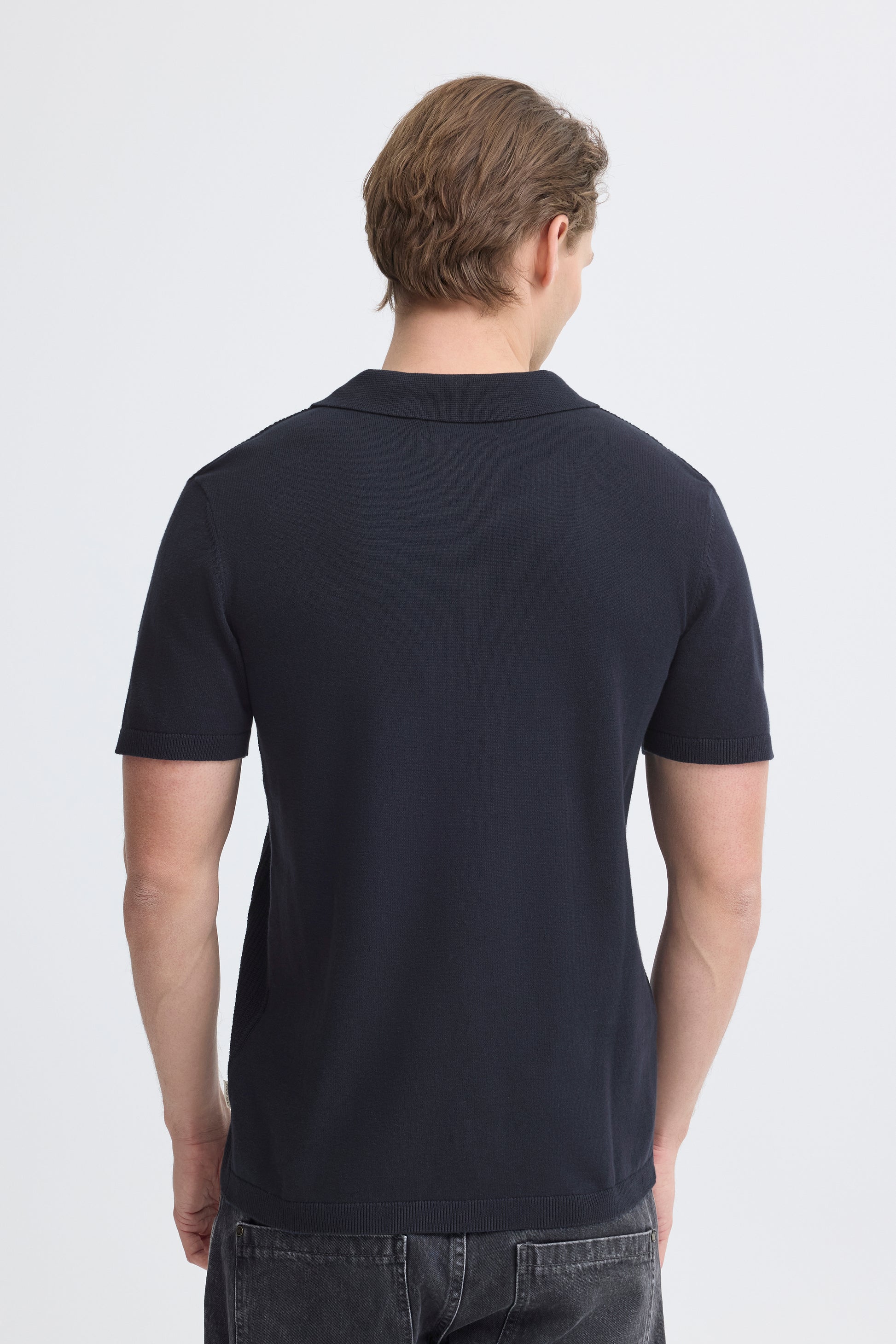 BLEND BARON SPLIT POLO - SALUTE
