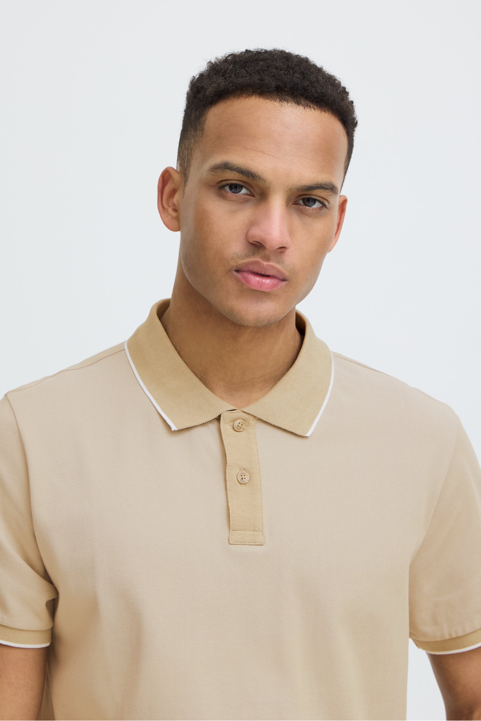 BLEND GILBERT POLO SHIRT - WINTER TWIG