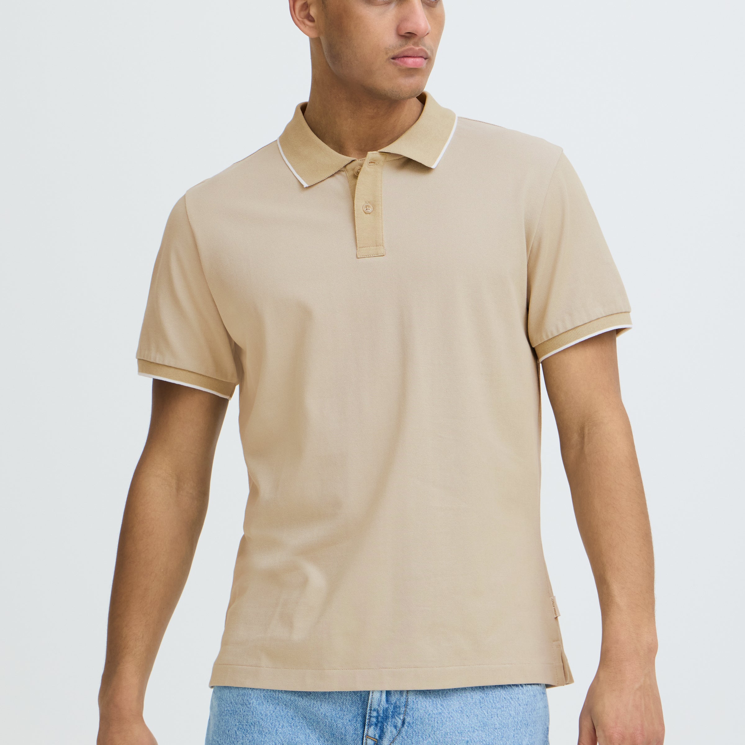 BLEND GILBERT POLO SHIRT - WINTER TWIG