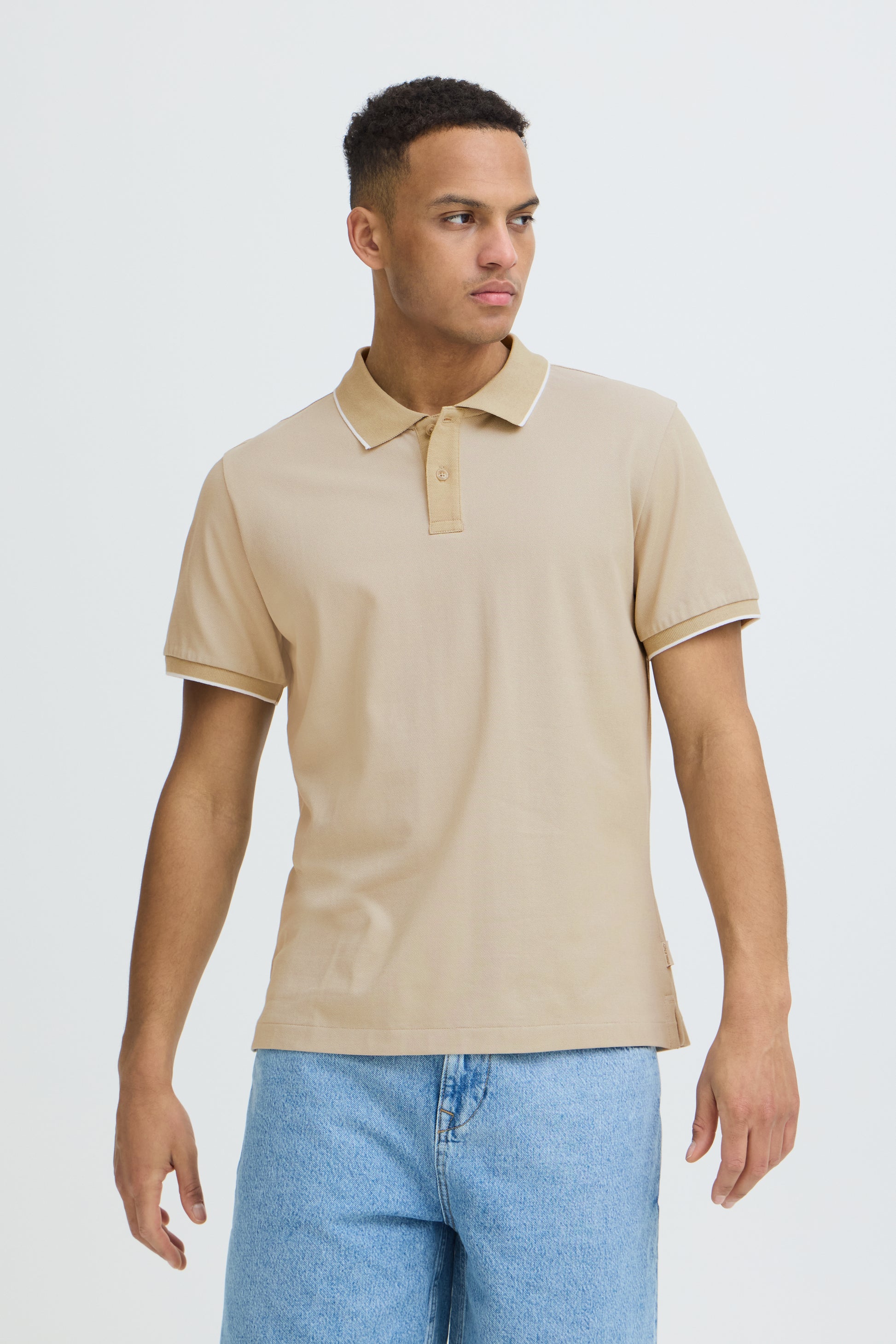 BLEND GILBERT POLO SHIRT - WINTER TWIG