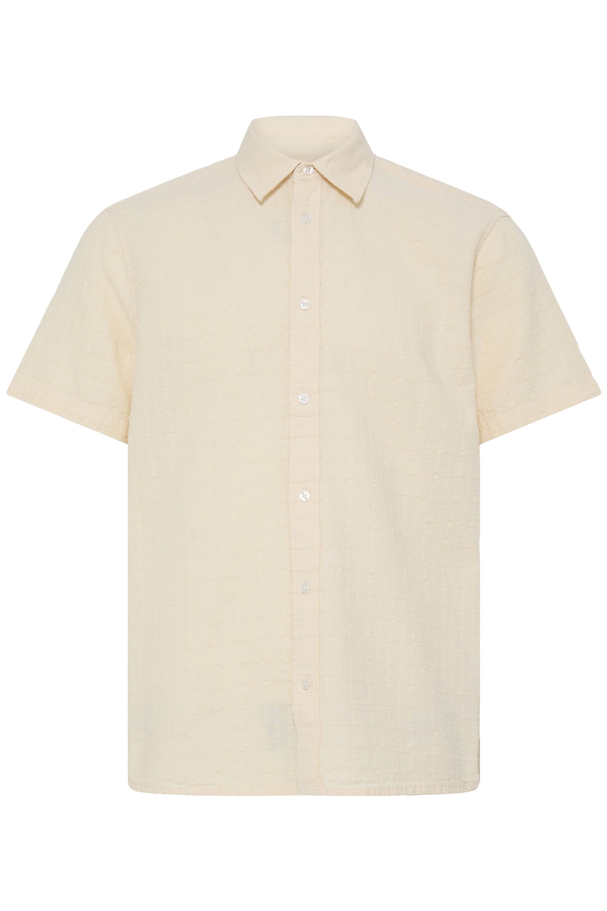 BLEND AUREL BUTTON DOWN SHIRT - BLEACHED SAND