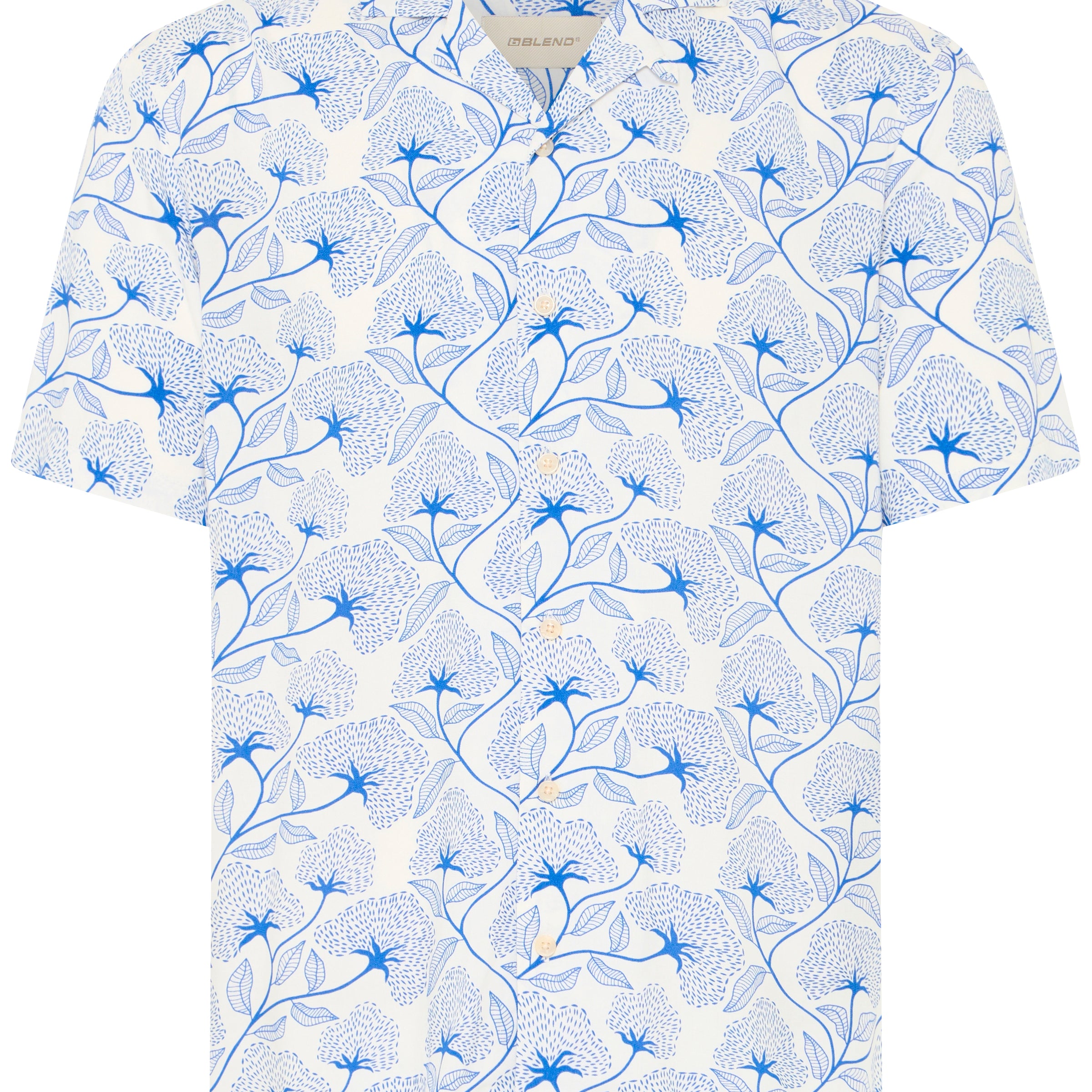 BLEND ARIAN BUTTON DOWN SHIRT - DAZZLING BLUE
