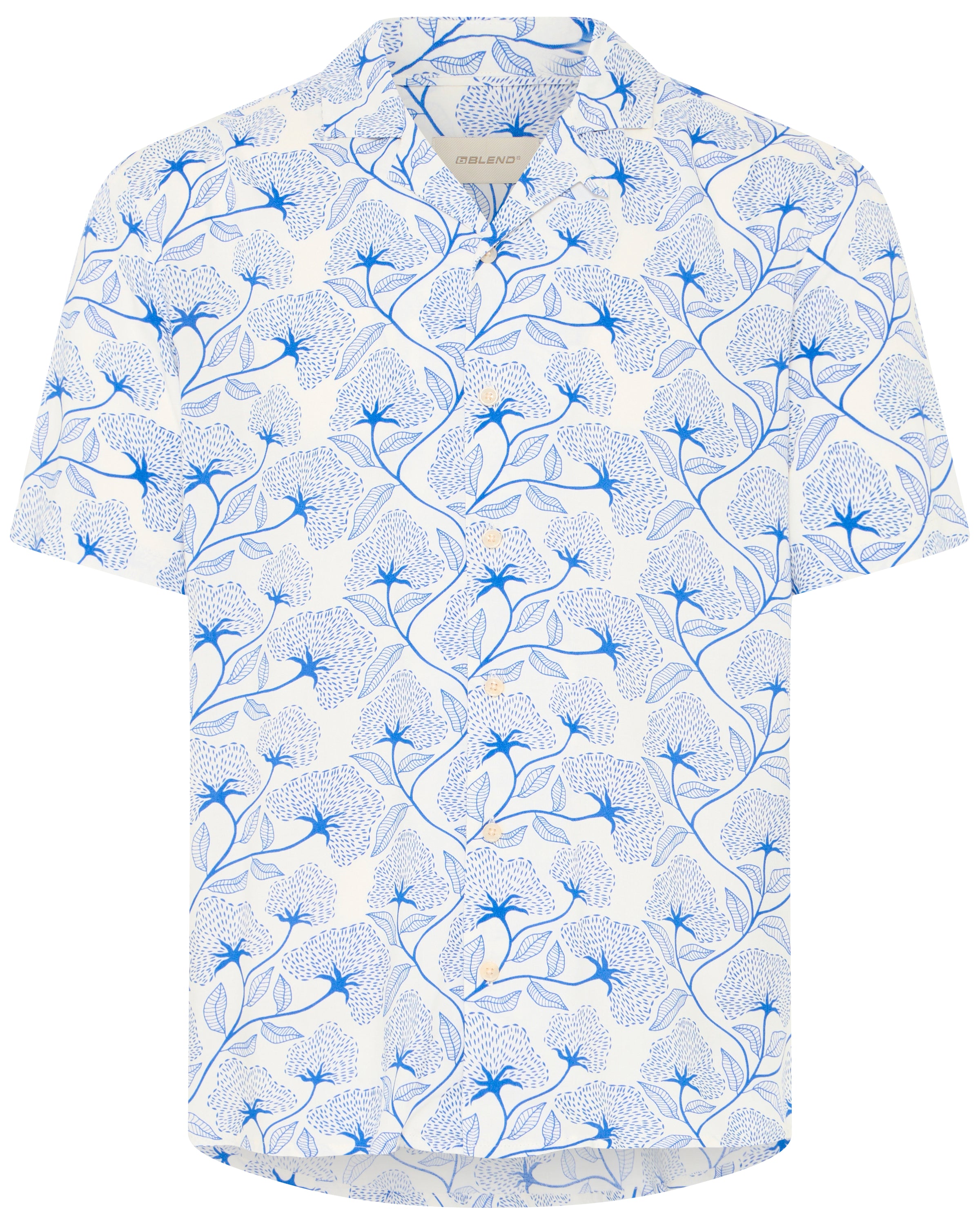 BLEND ARIAN BUTTON DOWN SHIRT - DAZZLING BLUE