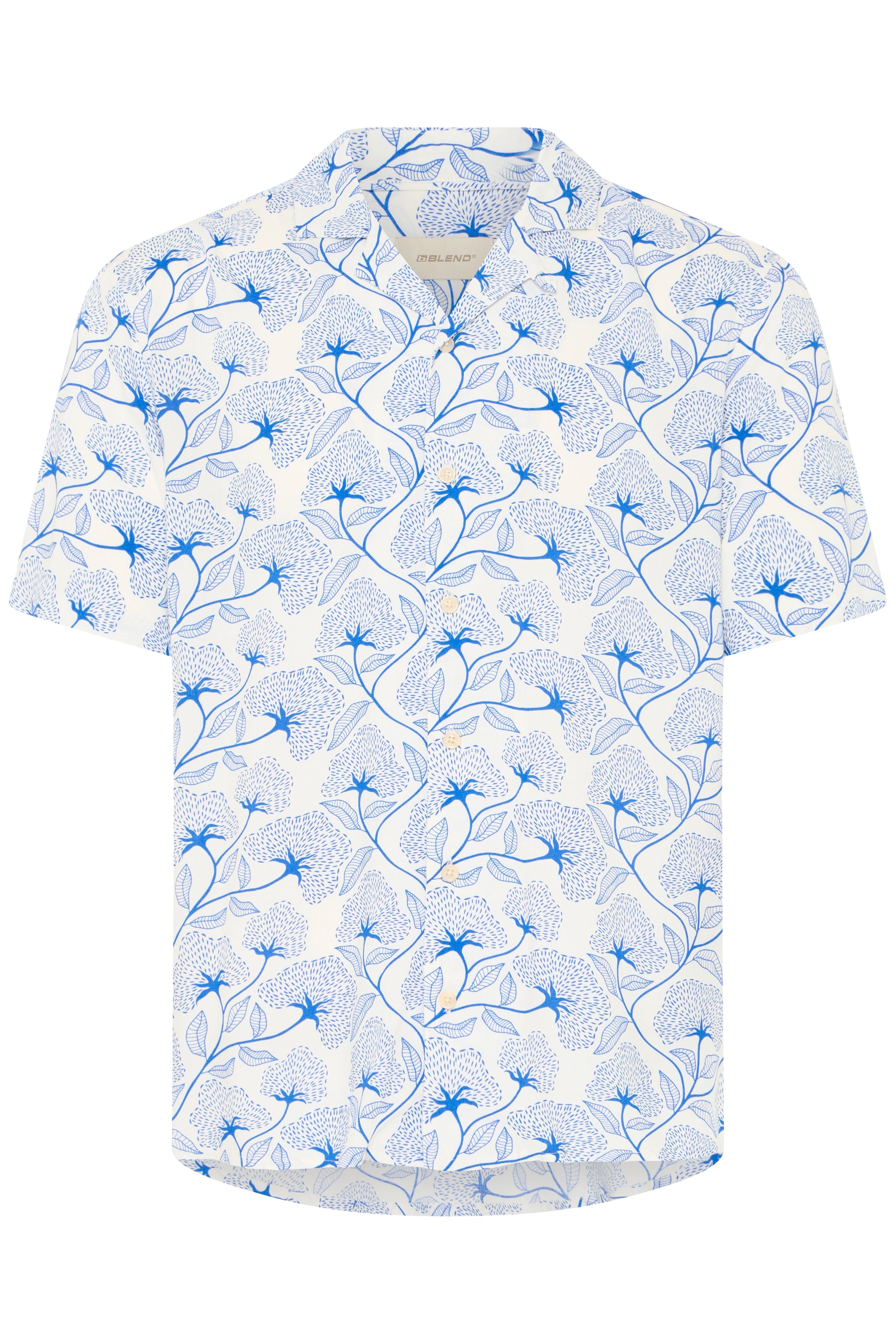 BLEND ARIAN BUTTON DOWN SHIRT - DAZZLING BLUE