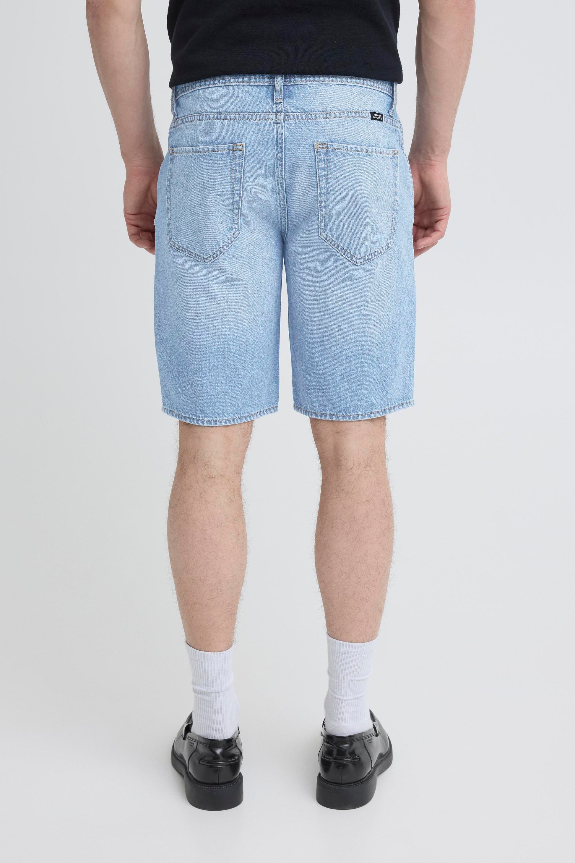 BLEND TWISTER SLIM/REG DENIM SHORT - LIGHT BLUE