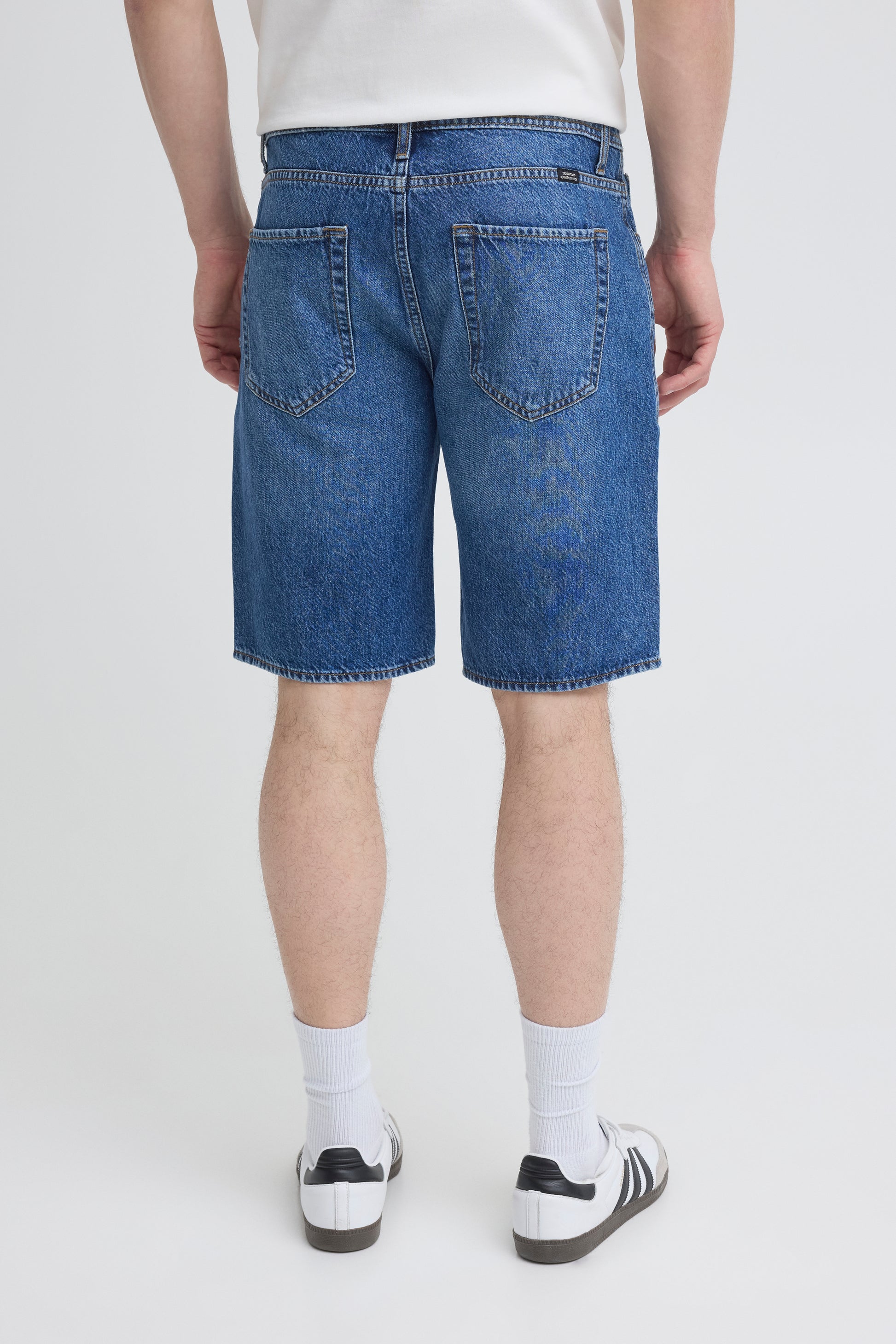 BLEND TWISTER SLIM/REG DENIM SHORT - DARK BLUE