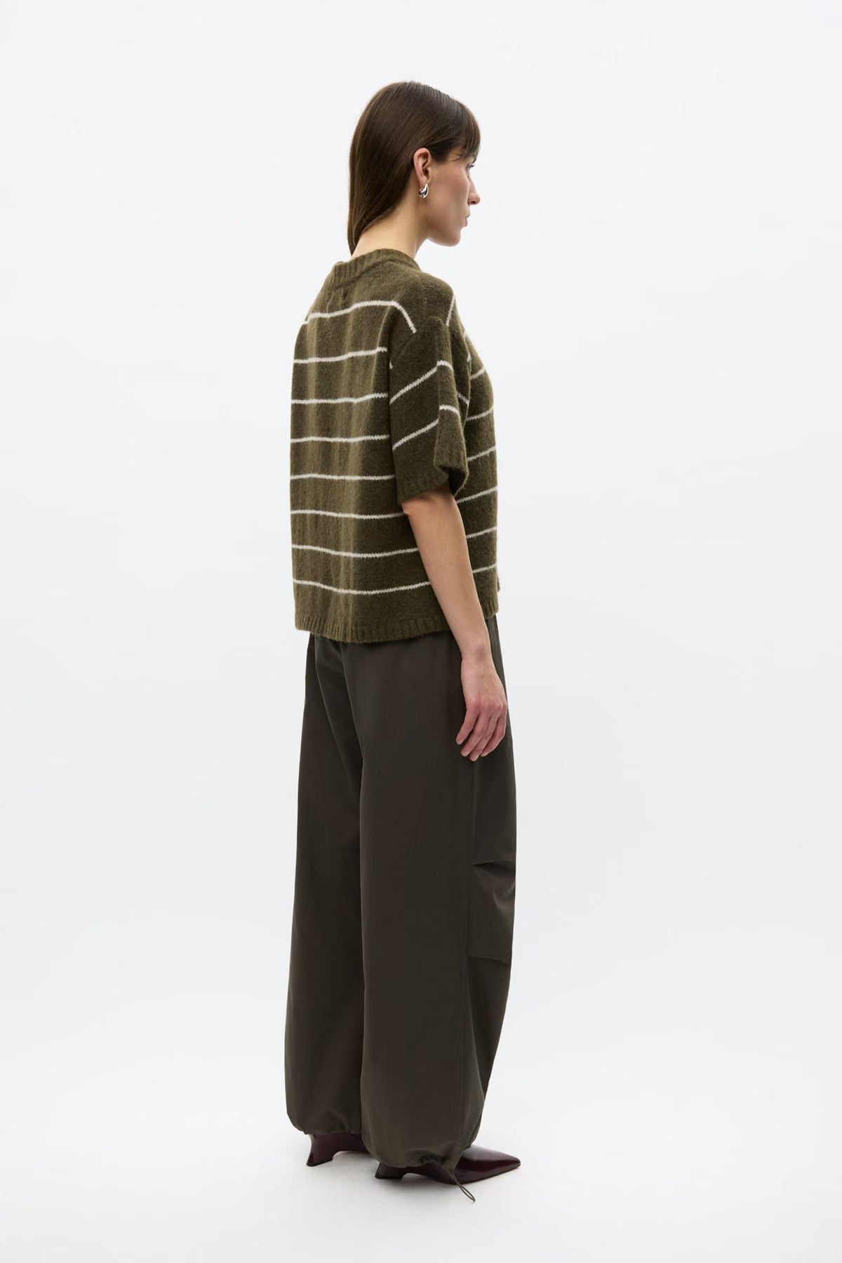 ENVII ENNAPLES SS KNIT TEE - OLIVE SILVER