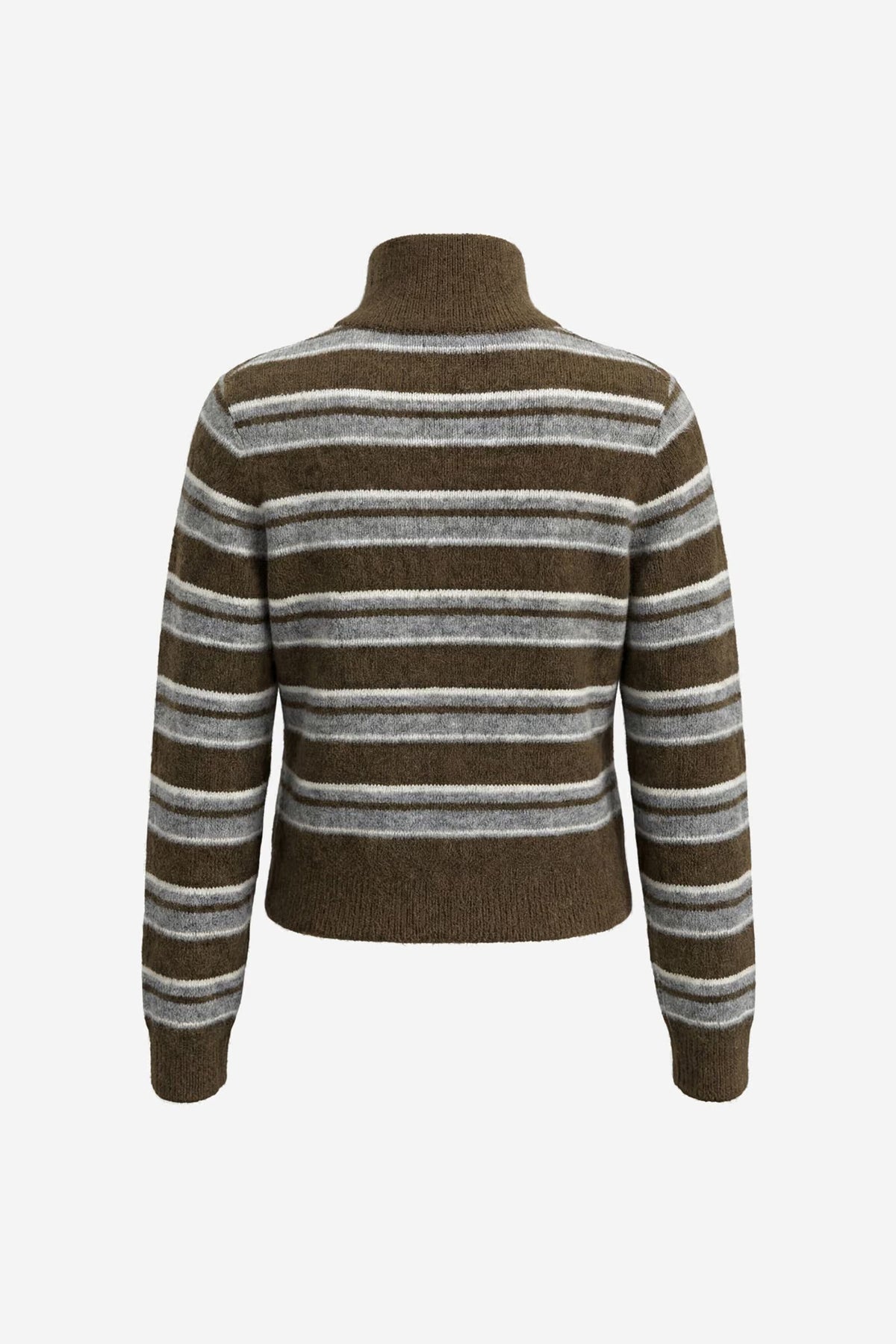 ENVII EMBESSIE LS CARIGAN - OLIVE STRIPE