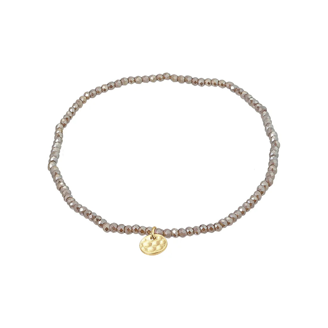 PILGRIM INDIE BRACELET - GREY GOLD