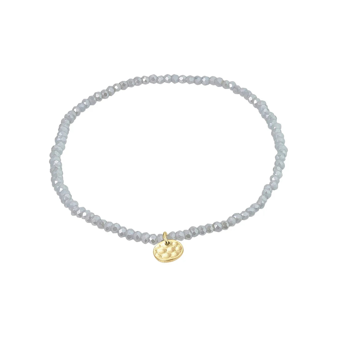PILGRIM INDIE BRACELET - GREY GOLD