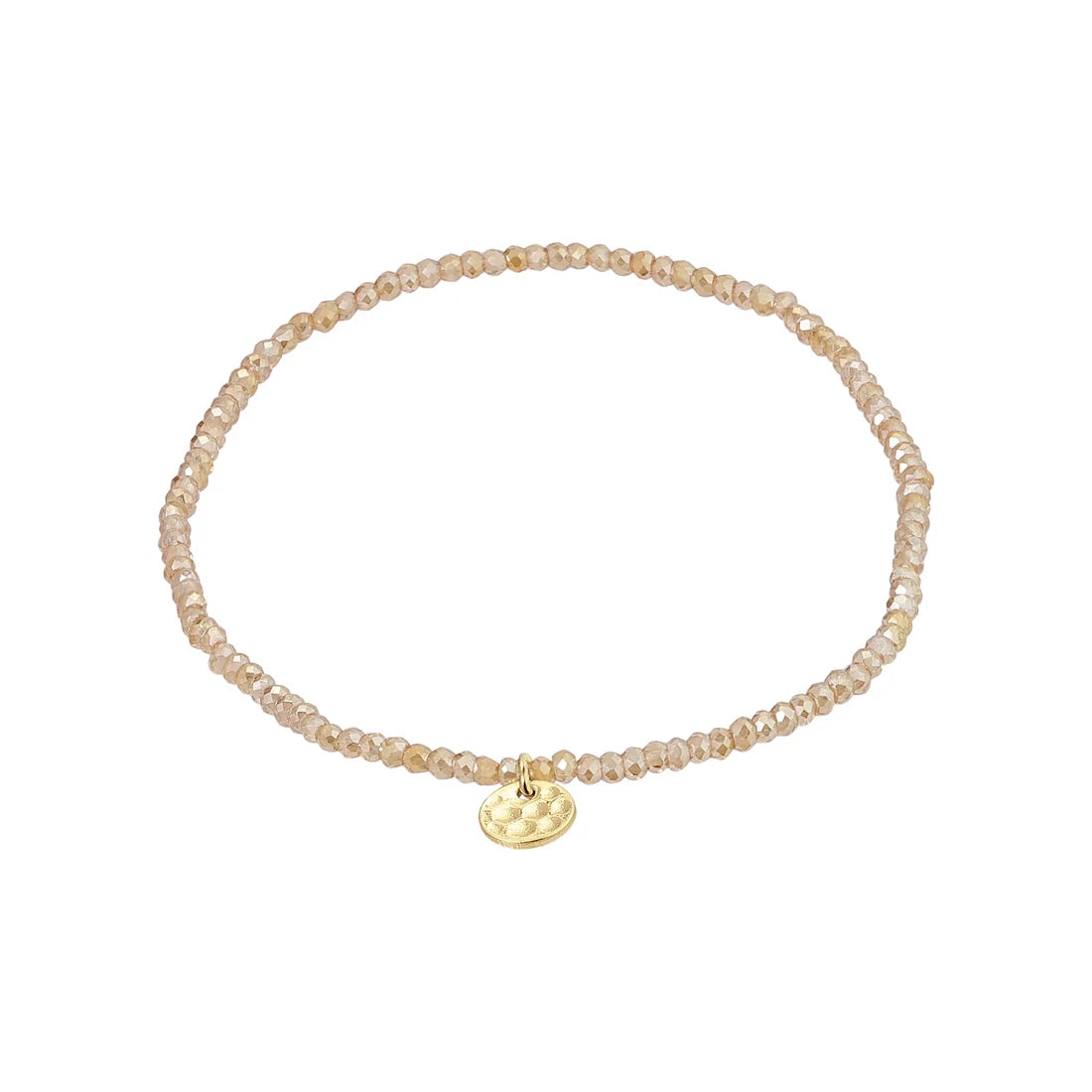 PILGRIM INDIE BRACELET - NUDE GOLD