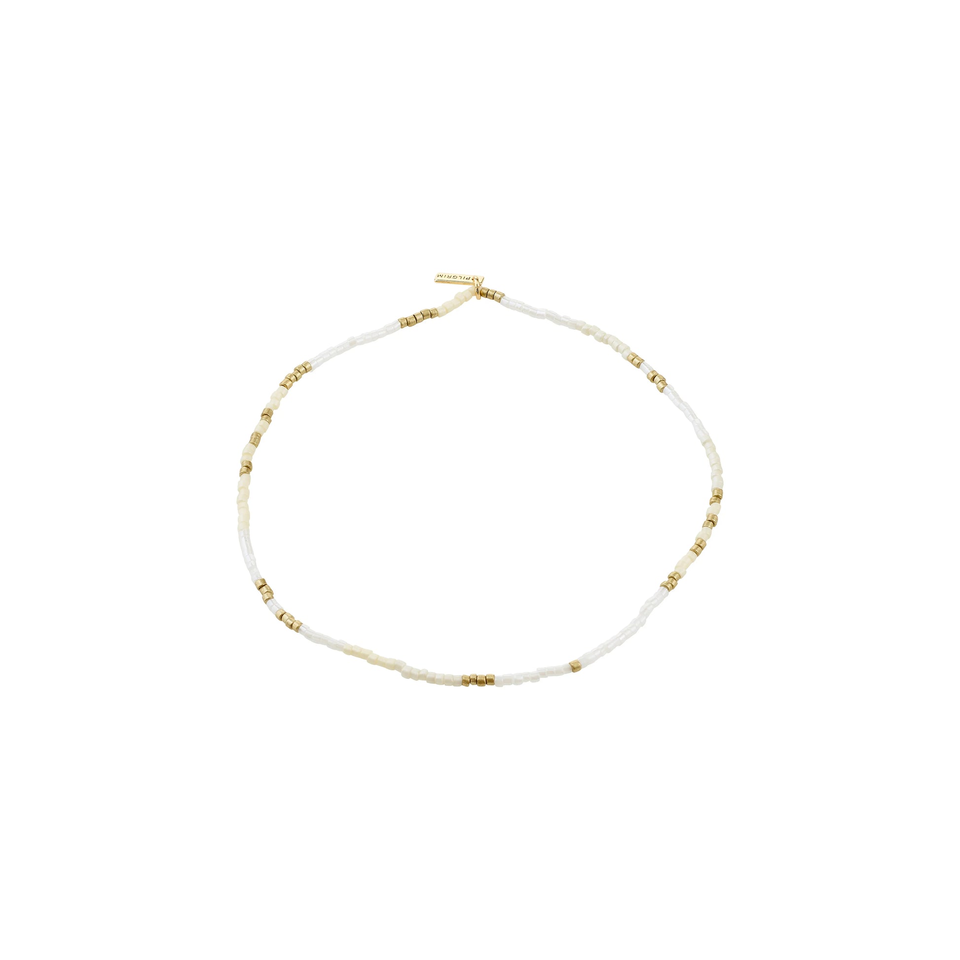 PILGRIM ALISON ANKLE BRACELET - WHITE GOLD