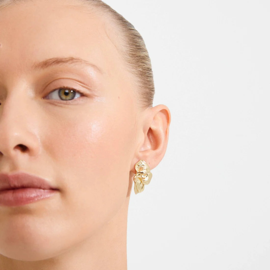 PILGRIM SOLARI EARRINGS - GOLD