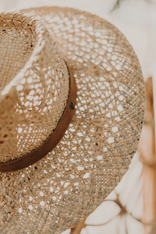 WEST VON CLEO WOODGRASS HAT - NATURAL