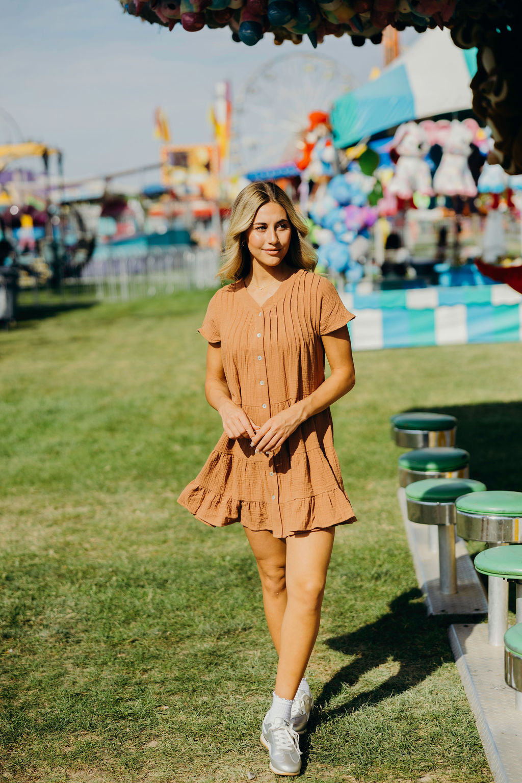 *PRE ORDER* THE JUDE DRESS - TOASTED MARSHMALLOW