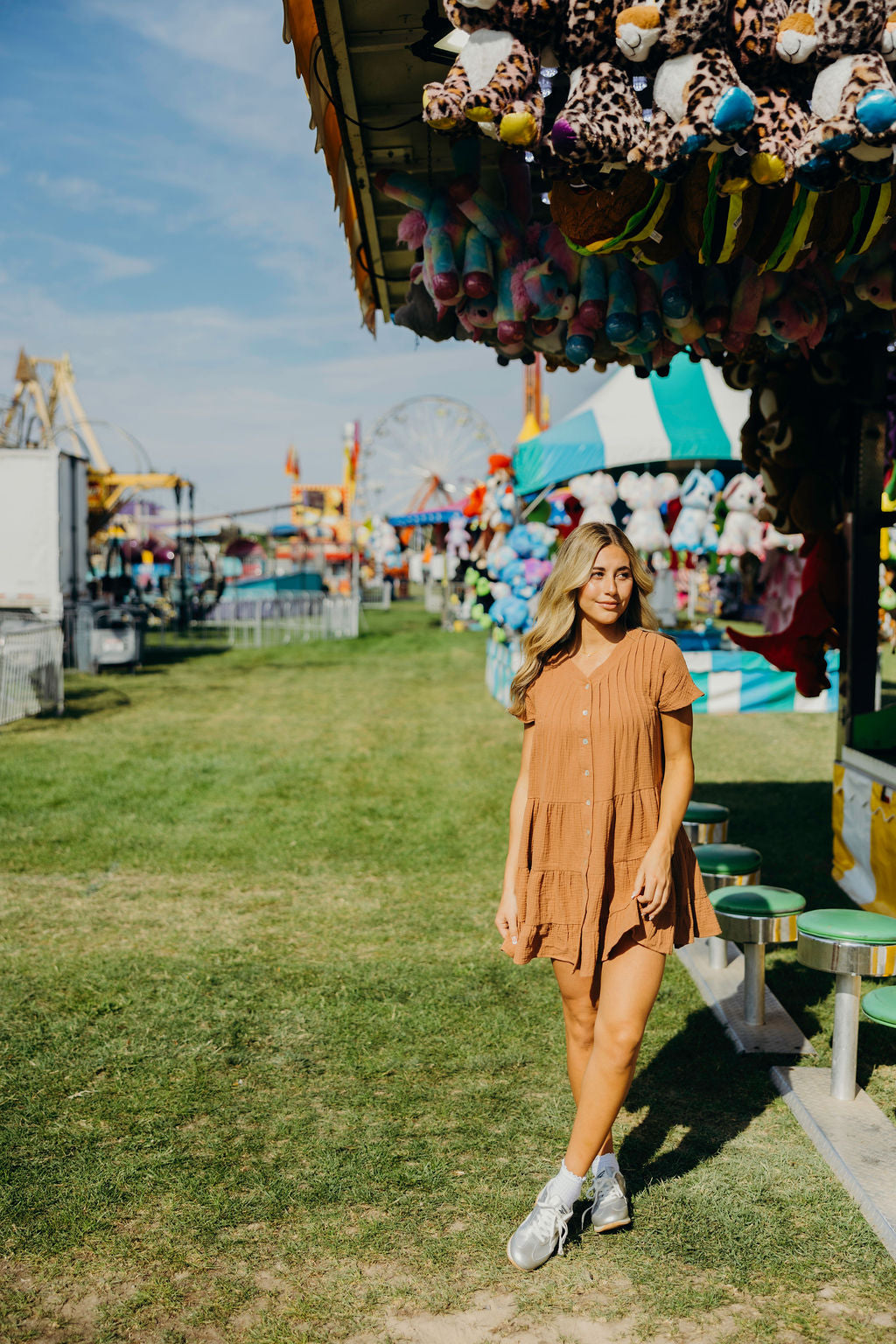 *PRE ORDER* THE JUDE DRESS - TOASTED MARSHMALLOW
