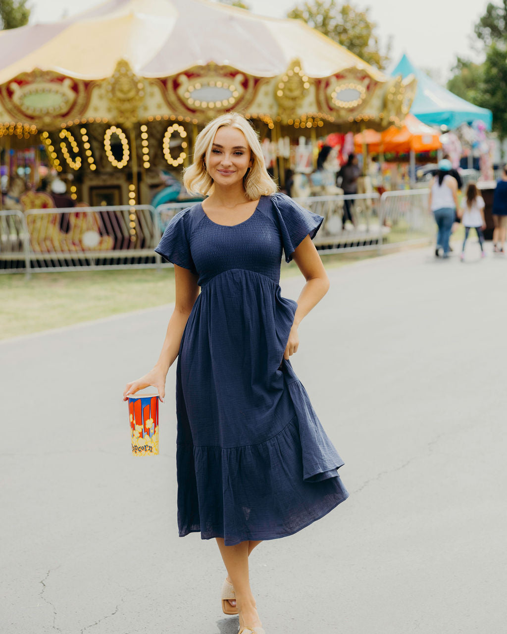 THE KENDALL MIDI DRESS - HUDSON BAY