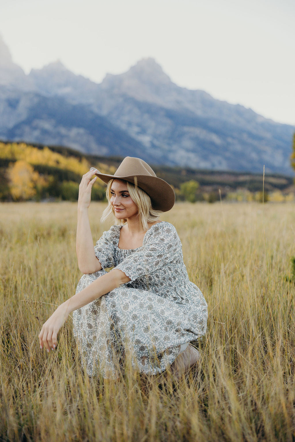 PEPPER PRINTED MIDI DRESS - BOTANICA