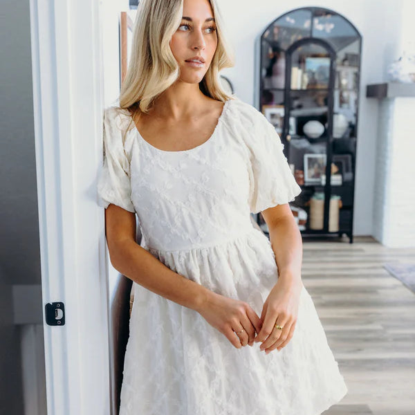 THE SELMA DRESS - VANILLA BEAN