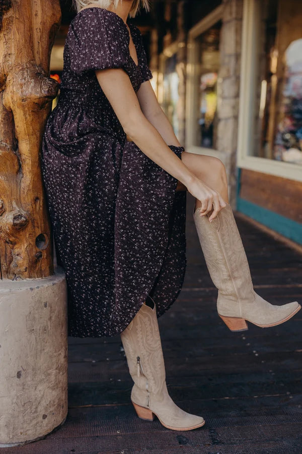 *PRE ORDER * MILEY PRINTED MAXI DRESS - WOODLAND DITSY