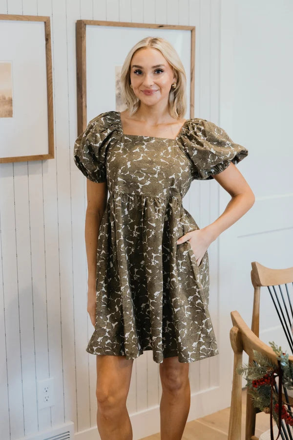 *PRE ORDER* JACK PRINTED DRESS - WILLOW LINES