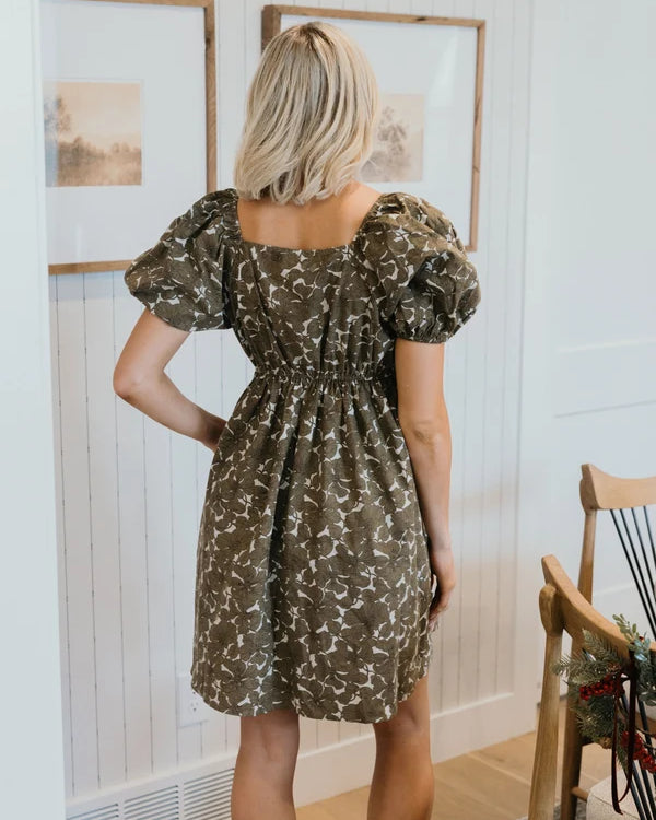 *PRE ORDER* JACK PRINTED DRESS - WILLOW LINES