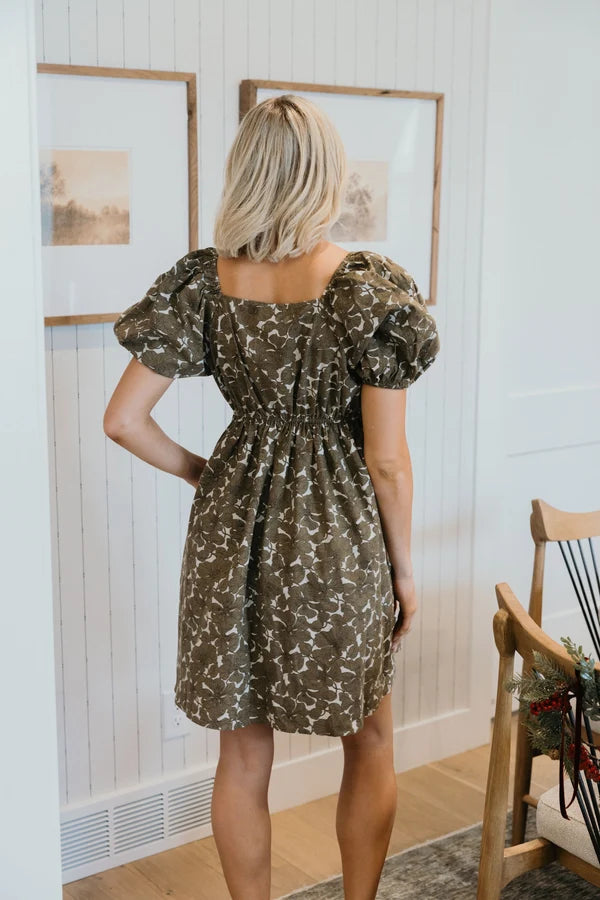 *PRE ORDER* JACK PRINTED DRESS - WILLOW LINES