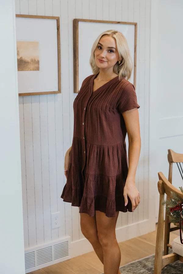 THE JUDE DRESS - DAMSON