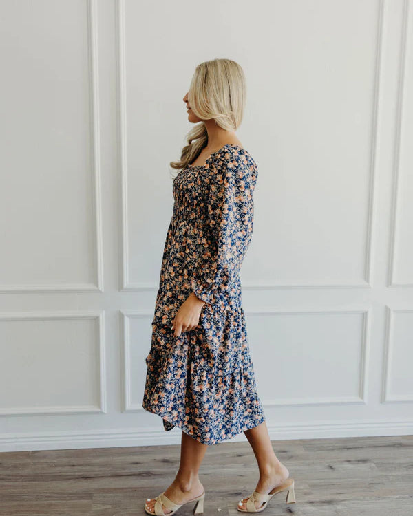 THE SULLIVAN FLORAL DRESS - CITRUS BLOOM