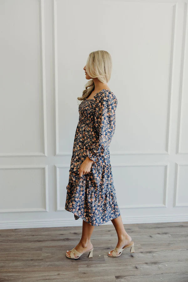 THE SULLIVAN FLORAL DRESS - CITRUS BLOOM