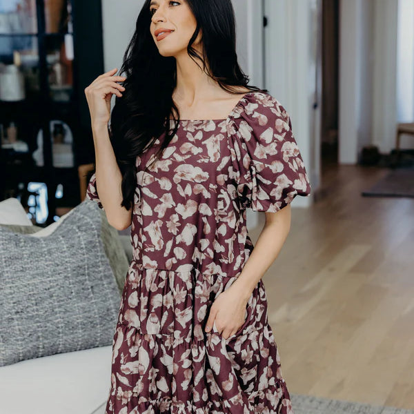 THE CLOVE DRESS - MOSAIC MEADOW