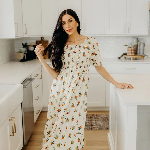 THE INDY MIDI DRESS - WILDFLOWER