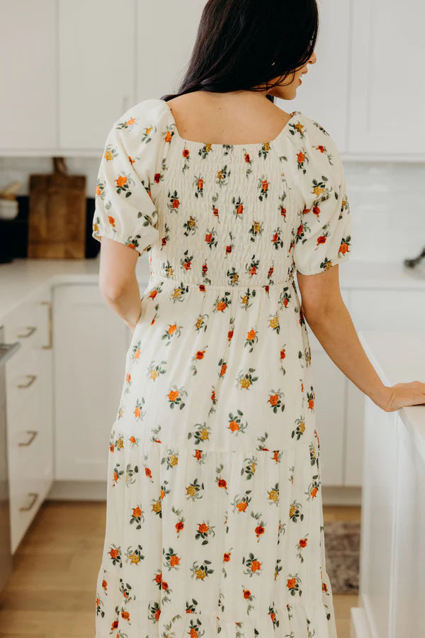 THE INDY MIDI DRESS - WILDFLOWER