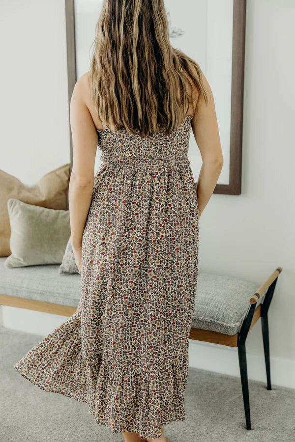 THE JONES TANK DRESS - GOLDEN HARVEST